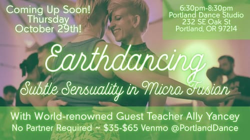 Earthdancing: Subtle Sensuality in Micro Fusion